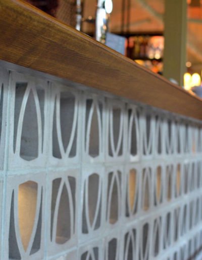 concrete table