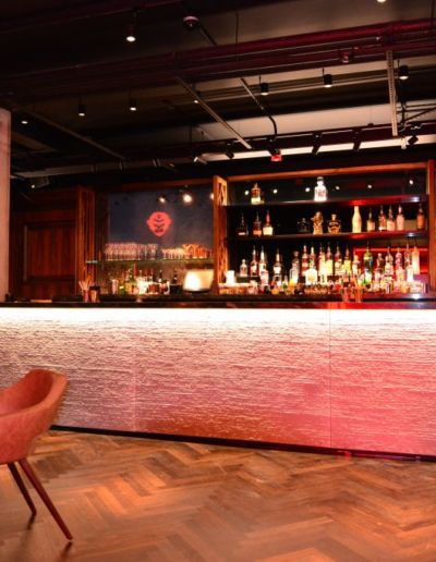 concrete bar
