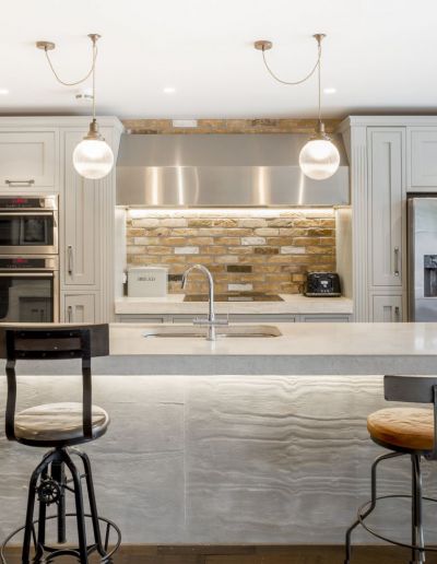 Board formed concrete worktops