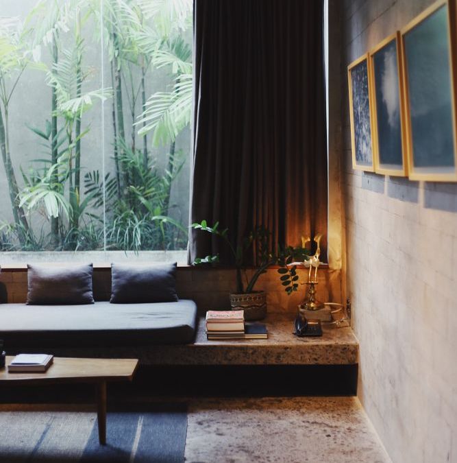 concrete interiors